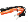 Adjustable RC Transmitter Neck Strap Lanyard (Orange/Black) | JR Futaba FPV