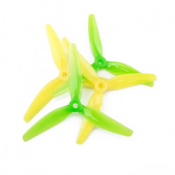 HQProp Ethix S4 Lemon Lime 5.1" Propellers | FPV Drone Props