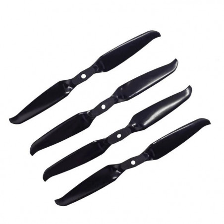 Gemfan F7036 7-Inch Folding Propeller (Set of 4) - Black | FPV Prop