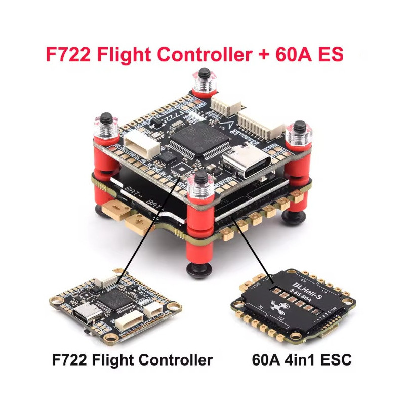 SpeedyBee F7 V3 50A Stack | 30x30 FC & ESC for FPV Drones