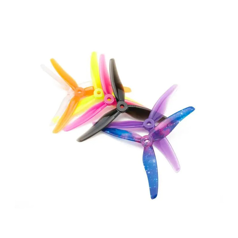 Gemfan Hurricane 51433 3-Blade Propellers | Durable 5.1" FPV Props