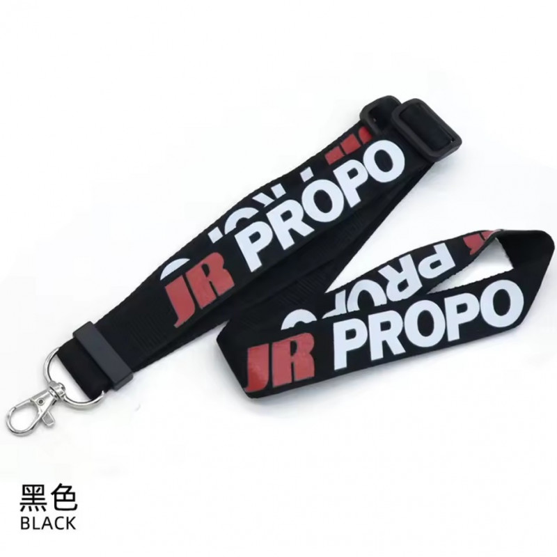 Adjustable RC Transmitter Neck Strap Lanyard (Orange/Black) | JR Futaba FPV