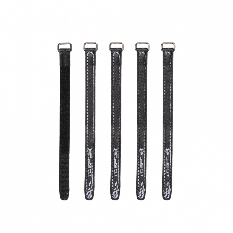 iFlight 10mm Microfiber PU Leather Battery Straps (10-Pack) | FPV LiPo Straps