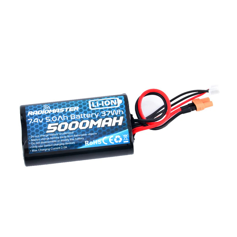 RadioMaster 21700 5000mAh 2S Li-Ion Battery for TX16S & TX12 MKII RadioMaster 21700 5000mAh 2S Li-Ion Battery for TX16S & TX12 MKII