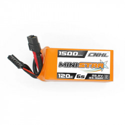 CNHL MiniStar 1500mAh 6S 120C LiPo Battery | High-Performance FPV Battery