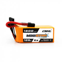 CNHL MiniStar 1800mAh 6S 120C Lipo Battery | High-Performance FPV Battery
