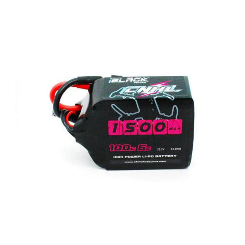CNHL Black Series 1500MAH 22.2V 6S 100C Lipo Battery - XT60